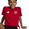 Koszulka adidas Arsenal Londyn Kids Tee IT4095 164 cm czerwony